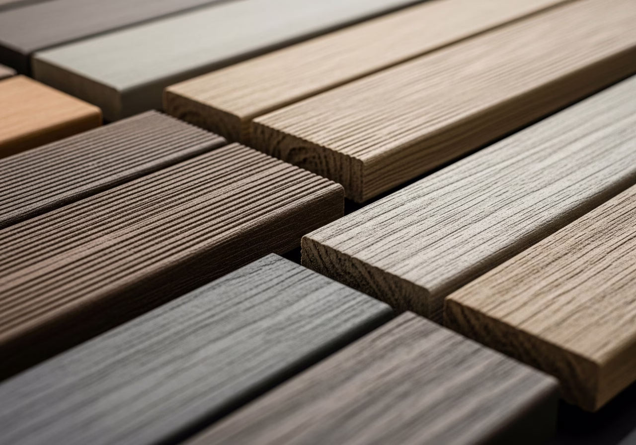 Composite Decking Colors โ close-up of professional workmanship in a Toronto-area home