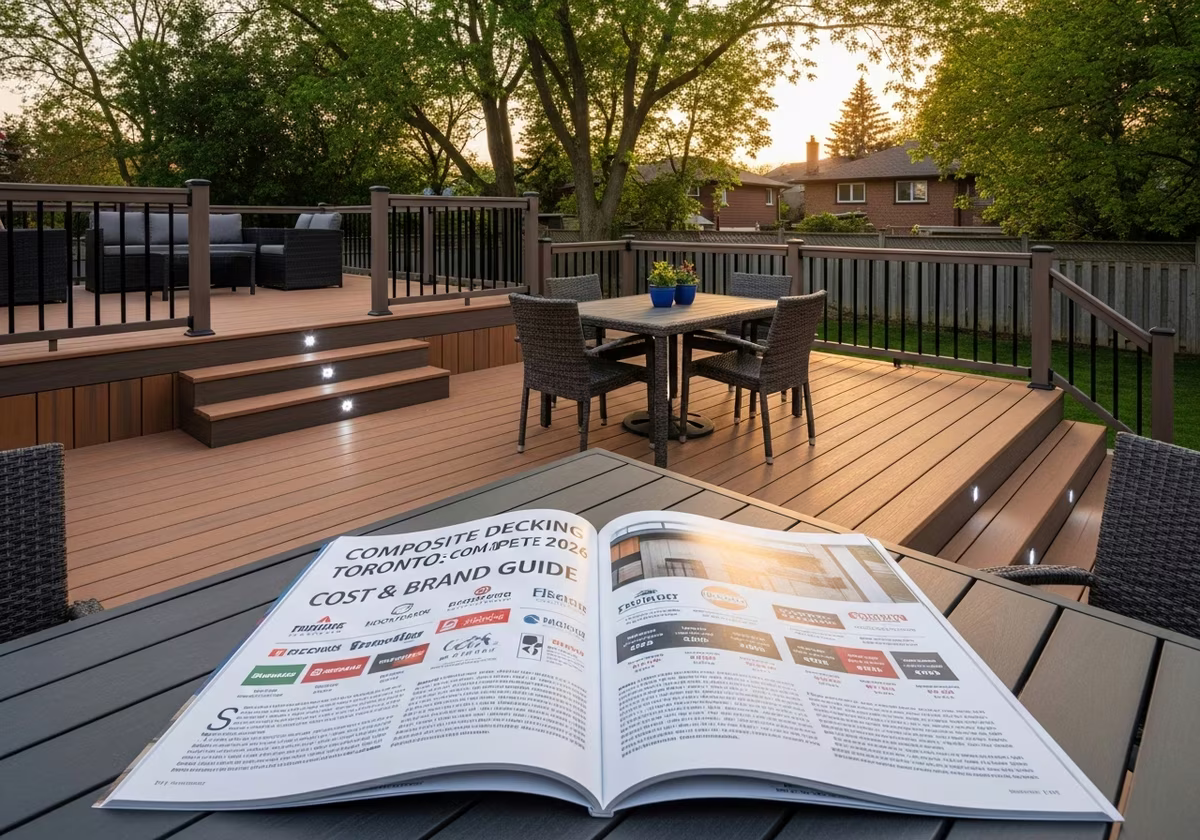 Composite Decking โ finished result in a Toronto or GTA home by RenoHouse
