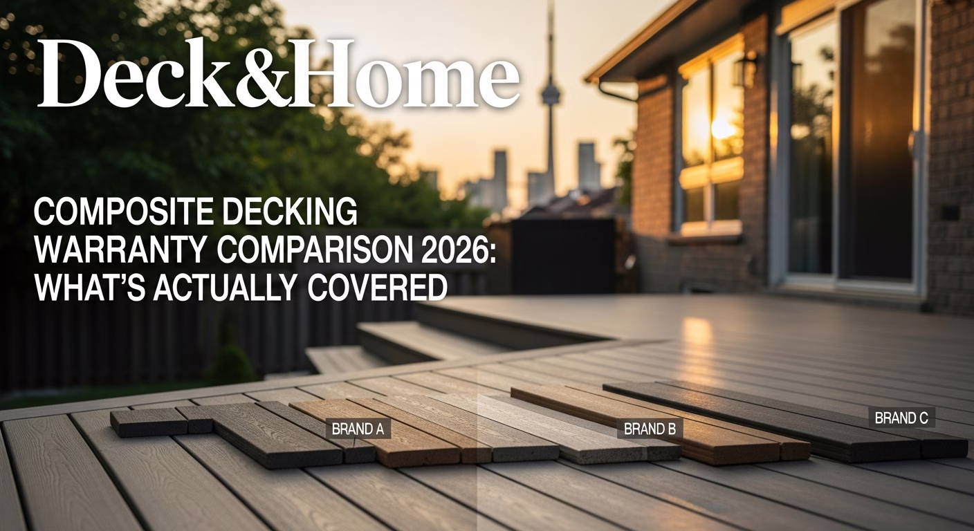 Composite Decking Warranty Comparison 2026: What's Actually Covered