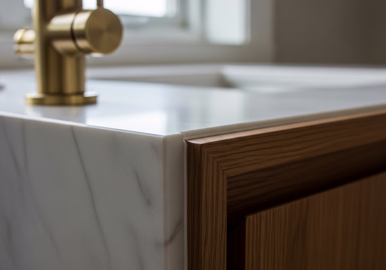 Condo Renovation — close-up of professional workmanship in a Toronto-area home