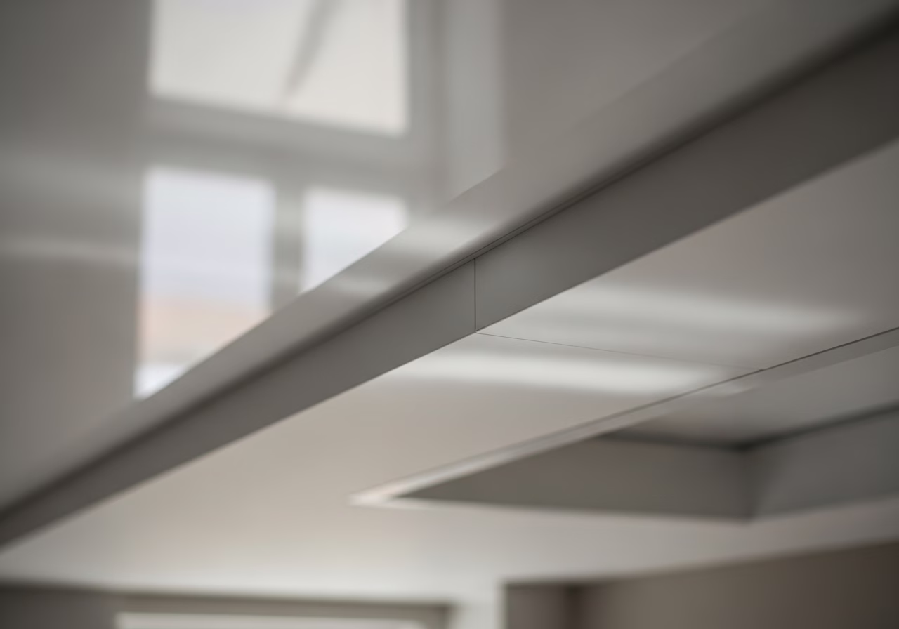Constellation Pattern Star Ceiling Design — close-up of professional workmanship in a Toronto-area home