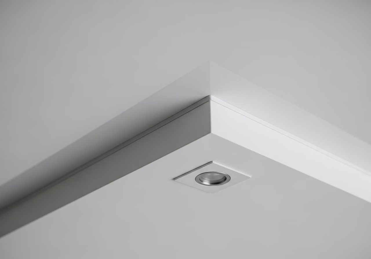 Cosmolight Galaxy V8 Star Ceiling Review — close-up of professional workmanship in a Toronto-area home