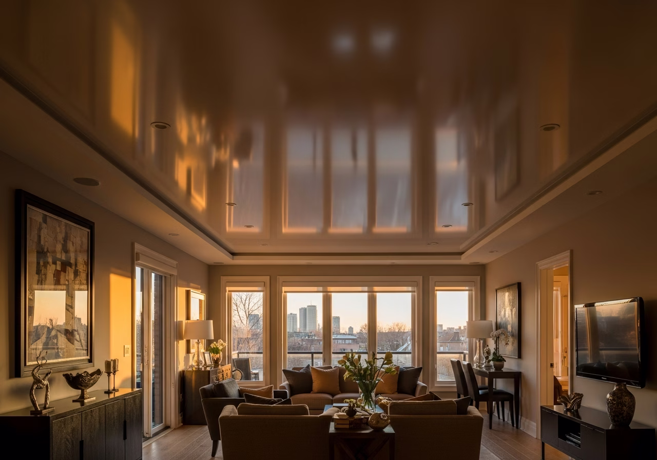 Cosmolight Galaxy V8 Star Ceiling Review — finished result in a Toronto or GTA home by RenoHouse