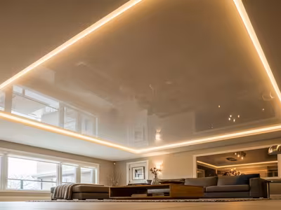 Cove Lighting with Stretch Ceiling in Toronto: Profiles, Strips, and the Wall-Wash Effect
