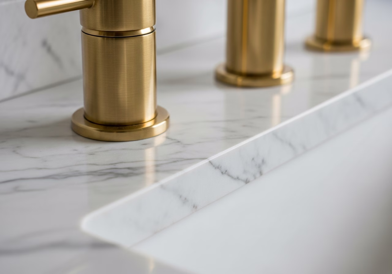 Crown Moulding Installation — close-up of professional workmanship in a Toronto-area home