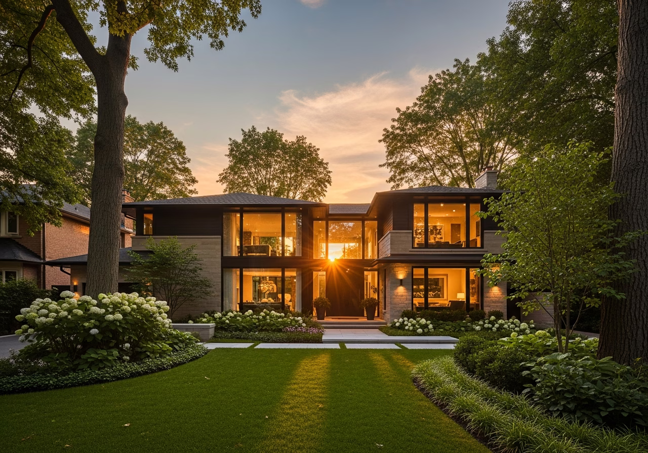Building a Deck — finished result in a Toronto or GTA home by RenoHouse