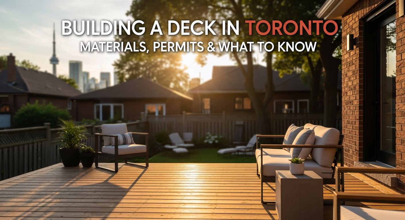 Building a Deck in Toronto: Materials, Permits & What to Know