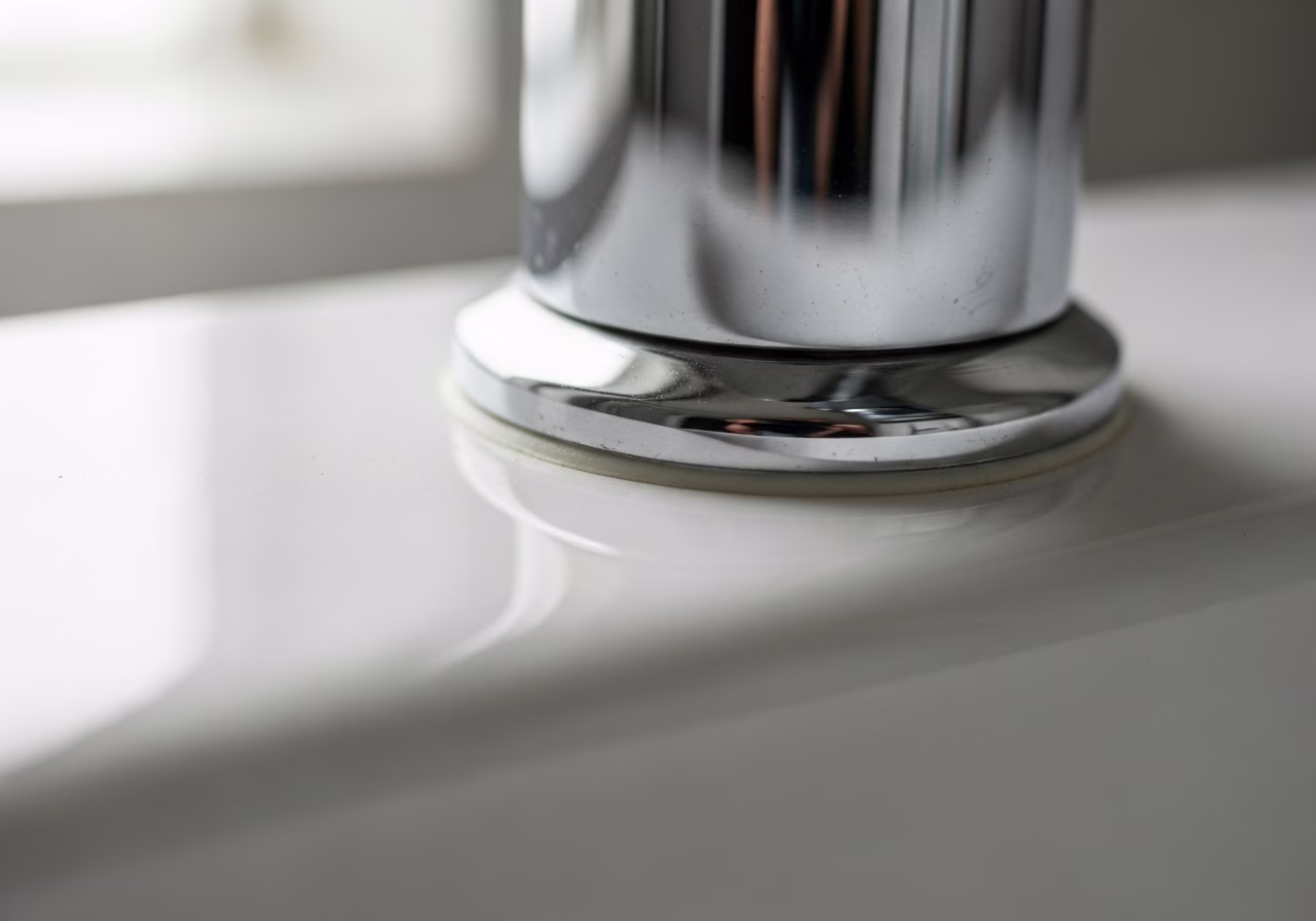 Hydrojet Drain Cleaning — close-up of professional workmanship in a Toronto-area home