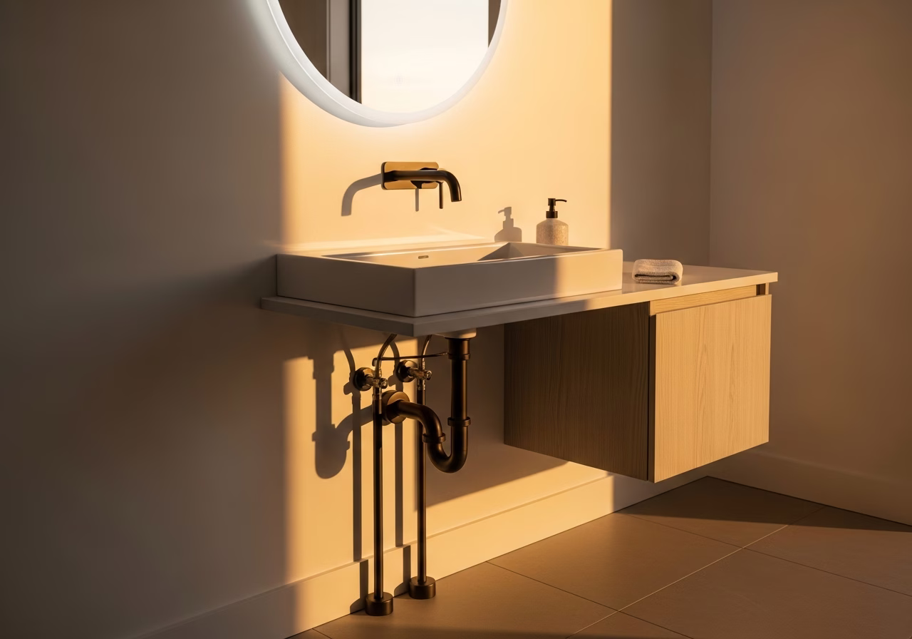 Hydrojet Drain Cleaning — finished result in a Toronto or GTA home by RenoHouse