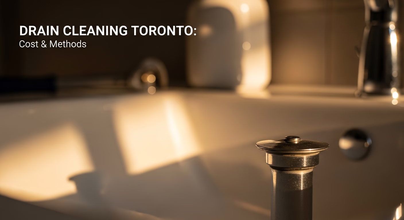 Drain Cleaning Toronto: Cost & Methods