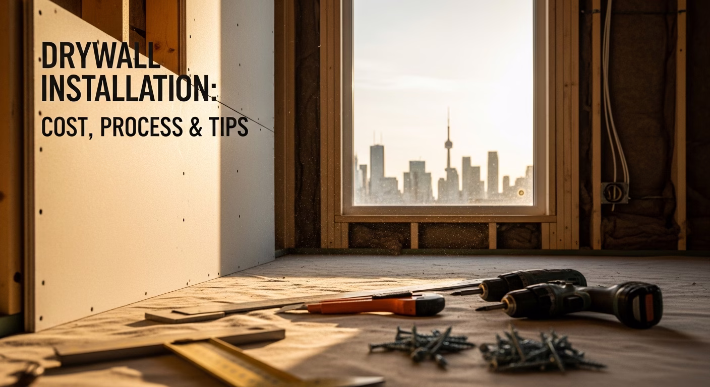 Drywall Installation: Cost, Process & Tips