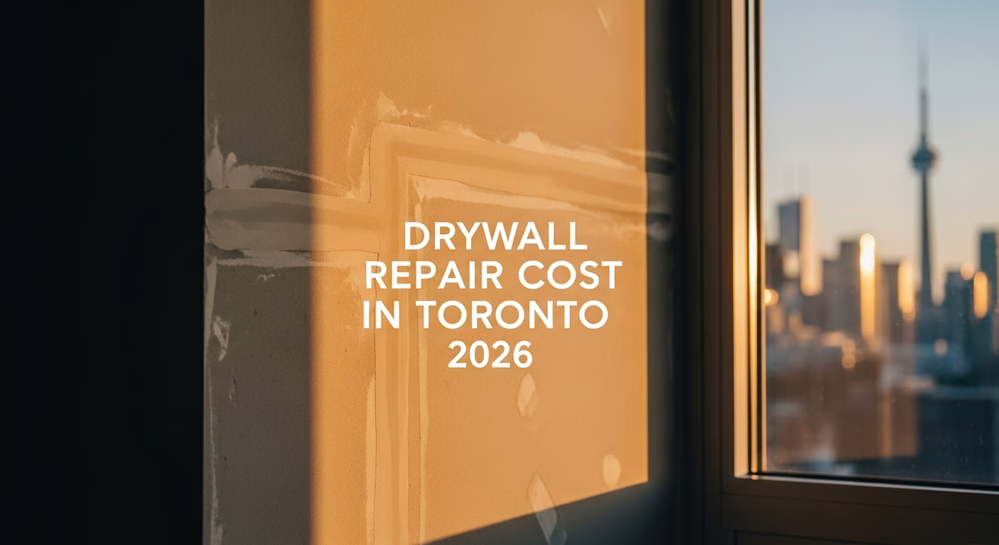 Drywall Repair Cost in Toronto 2026