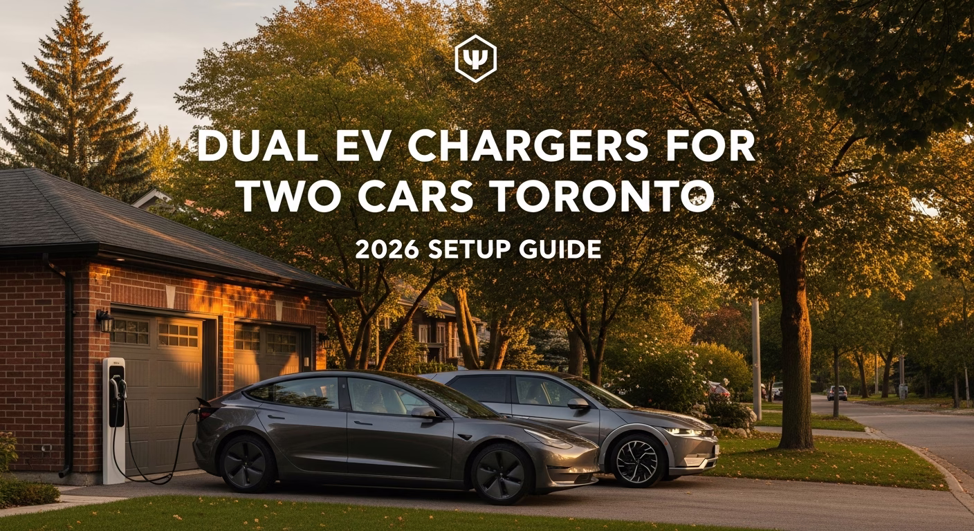 Dual EV Chargers for Two Cars Toronto: 2026 Setup Guide