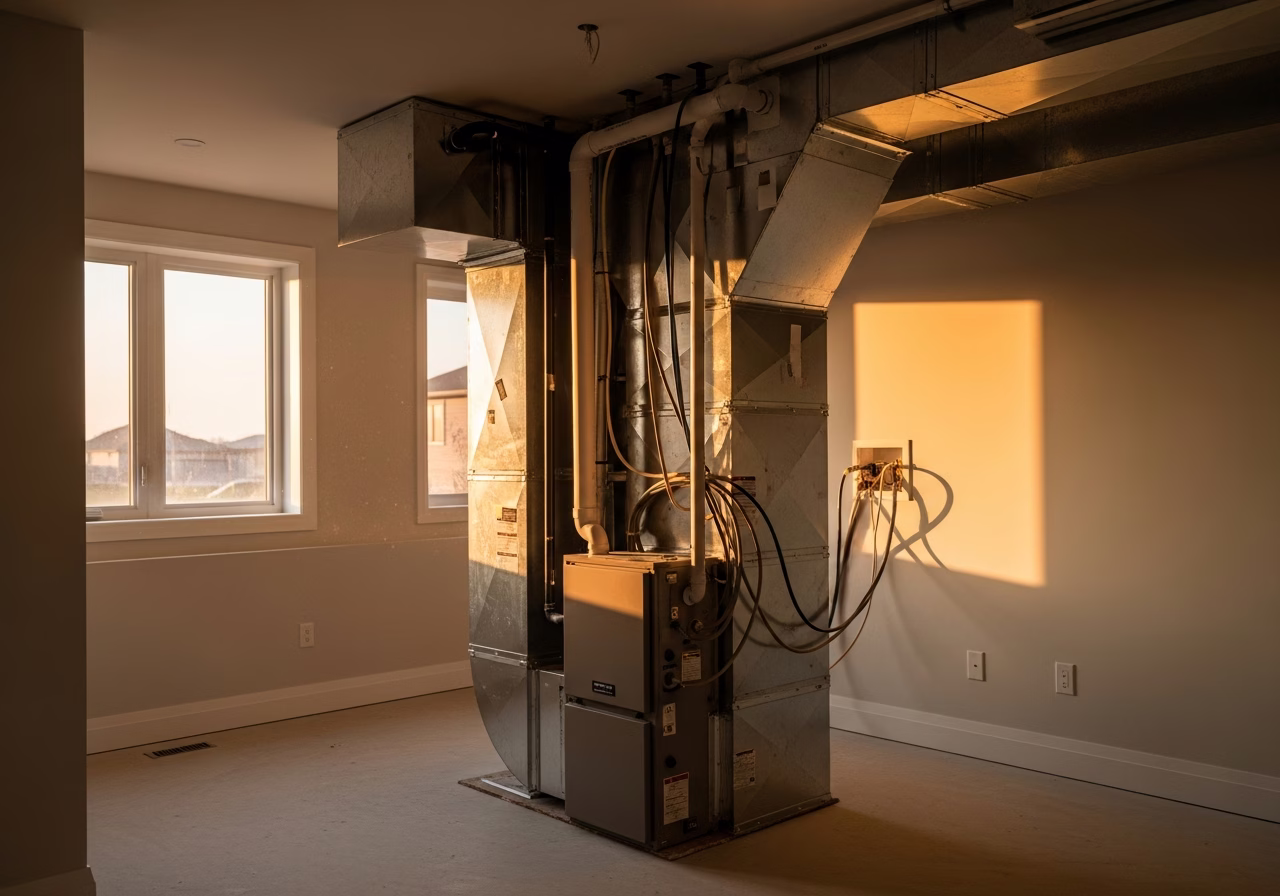 Dual Fuel Heat Pump + Furnace โ finished result in a Toronto or GTA home by RenoHouse