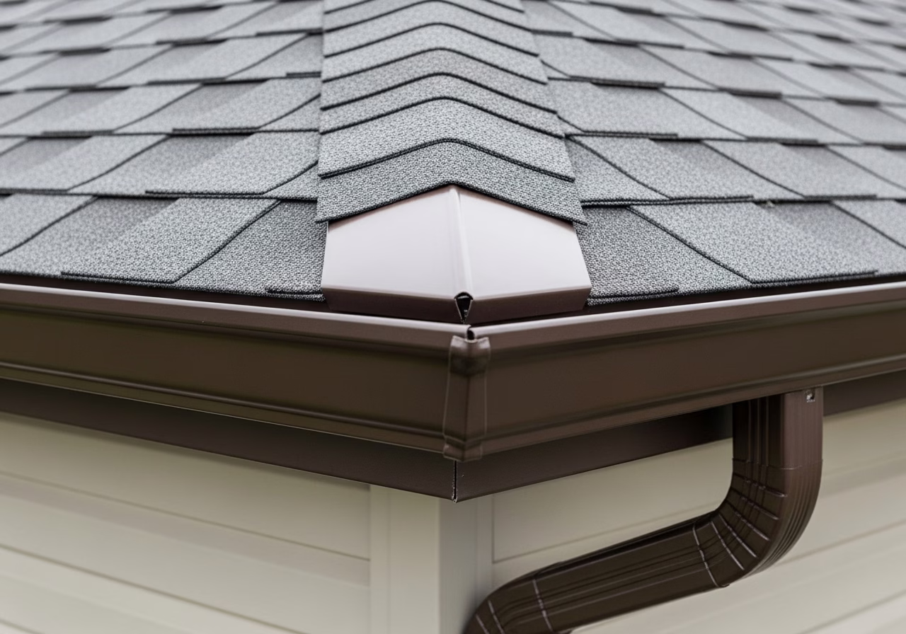 Eavestrough Cleaning β close-up of professional workmanship in a Toronto-area home
