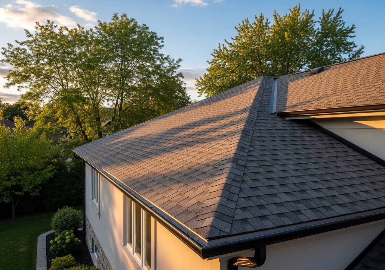 Eavestrough and Roof Repair — finished result in a Toronto or GTA home by RenoHouse