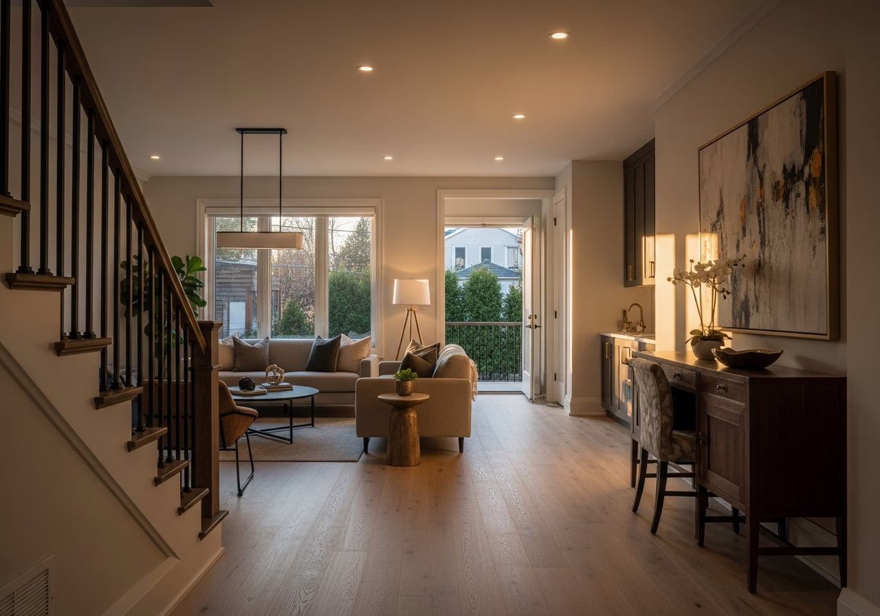 Egress Window Fire Code — finished result in a Toronto or GTA home by RenoHouse