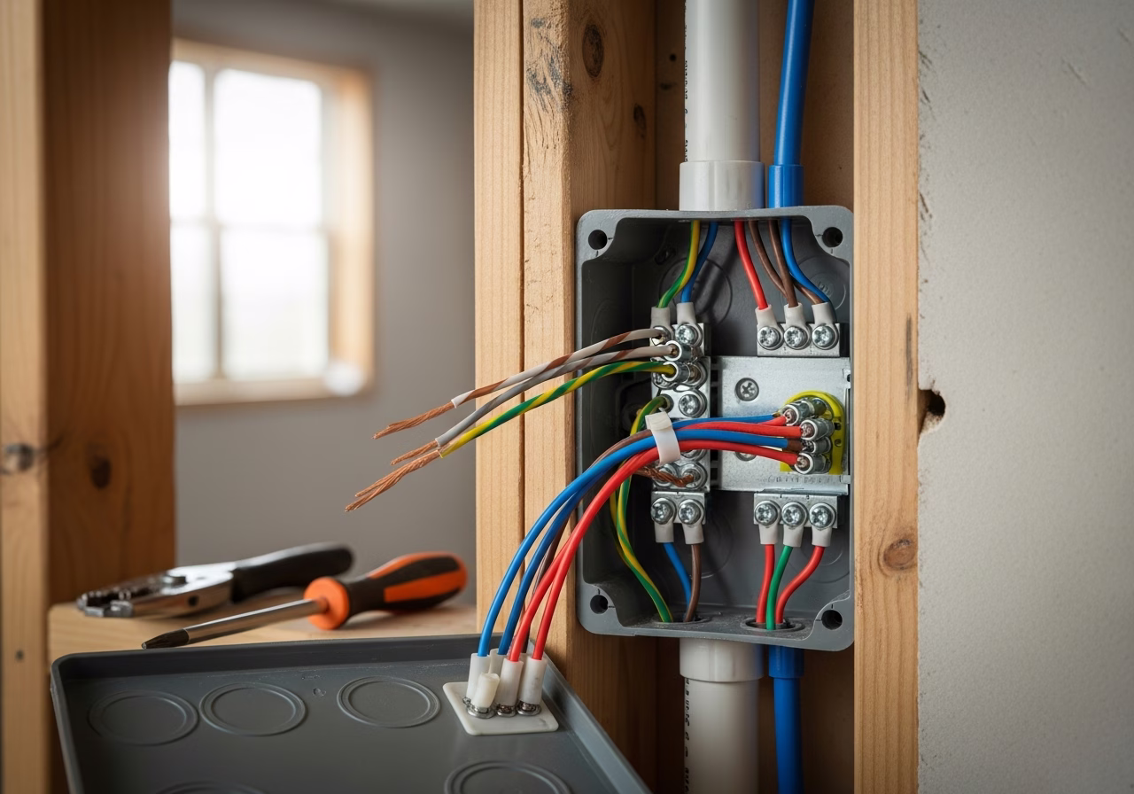 Electric Repair Shops — close-up of professional workmanship in a Toronto-area home