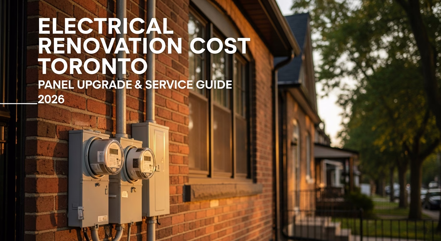 Electrical Renovation Cost Toronto: Panel Upgrade & Service Guide 2026
