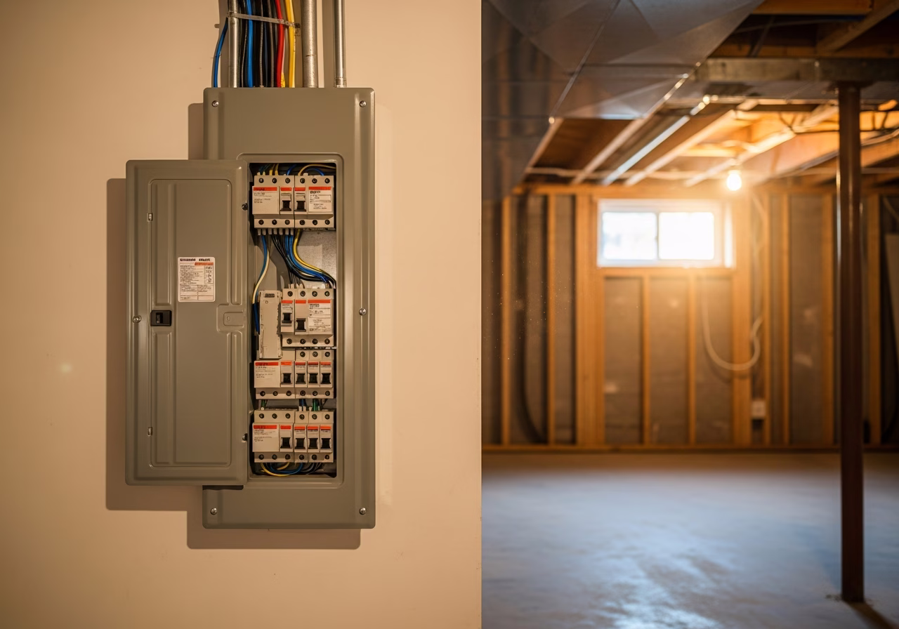 Electrical Panel Upgrade — finished result in a Toronto or GTA home by RenoHouse