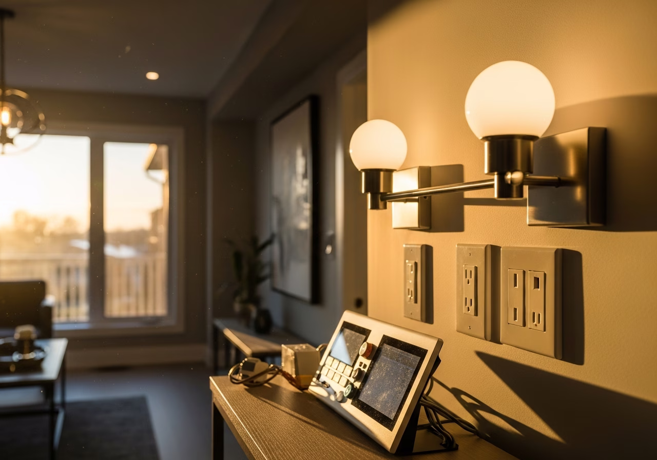 Electrician in Toronto vs Kitchener — finished result in a Toronto or GTA home by RenoHouse