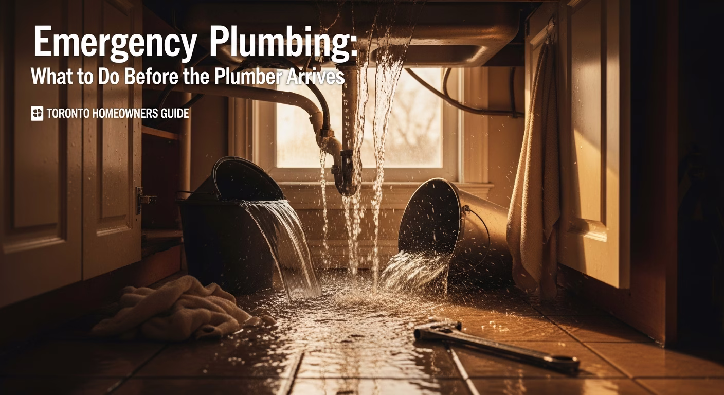 Emergency Plumbing: What to Do Before the Plumber Arrives