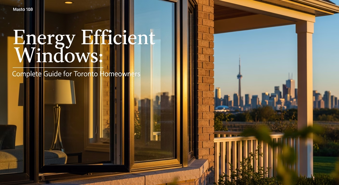 Energy Efficient Windows: Complete Guide for Toronto Homeowners