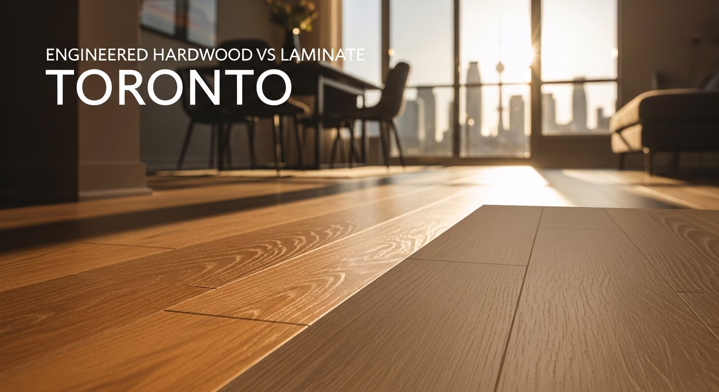Engineered Hardwood vs Laminate Toronto