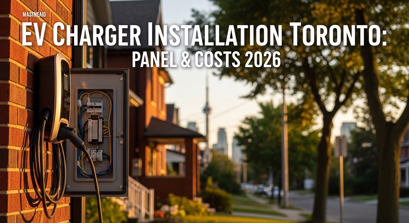 EV Charger Installation Toronto: Panel & Costs 2026