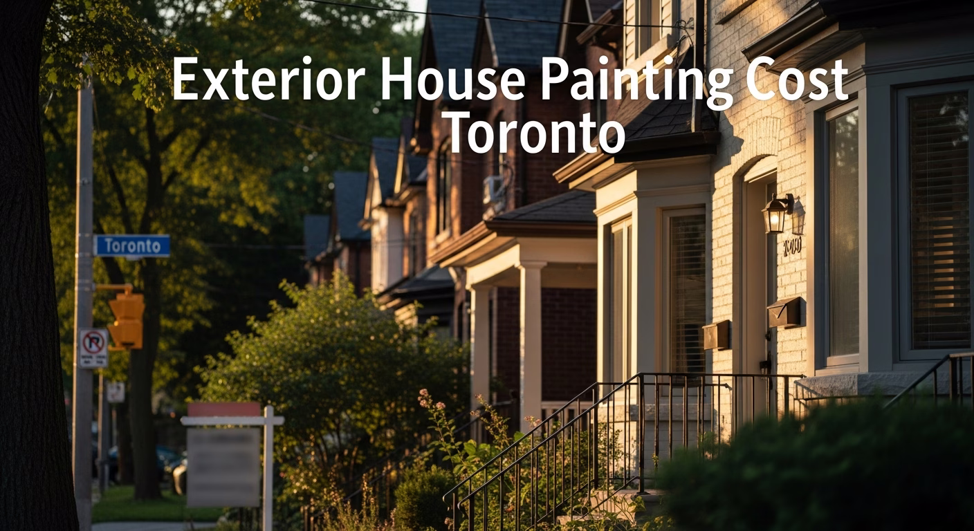 Exterior House Painting Cost Toronto
