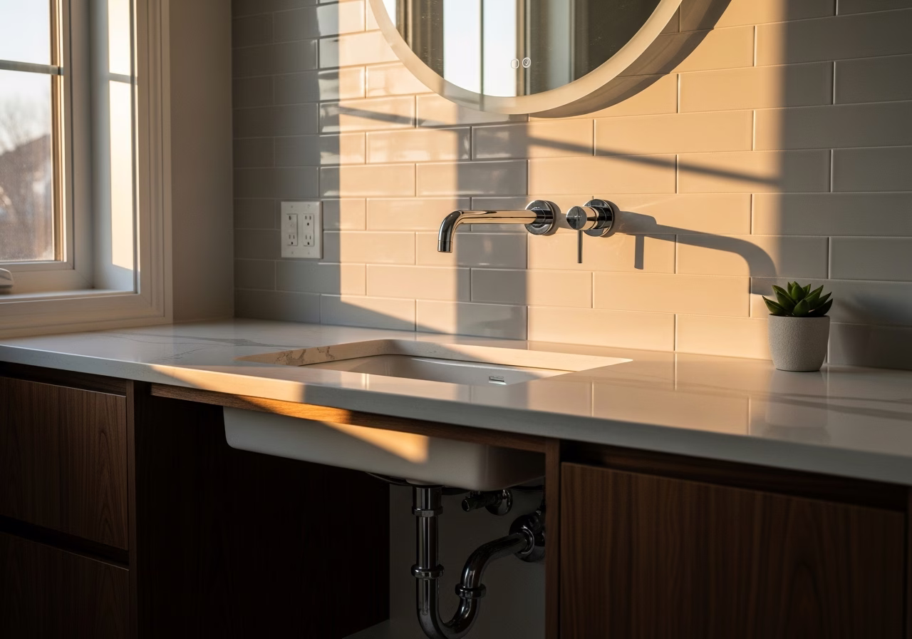 Faucet Repair โ finished result in a Toronto or GTA home by RenoHouse