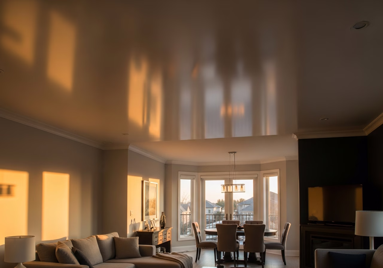 Fiber Optic vs LED Matrix Star Ceiling — finished result in a Toronto or GTA home by RenoHouse