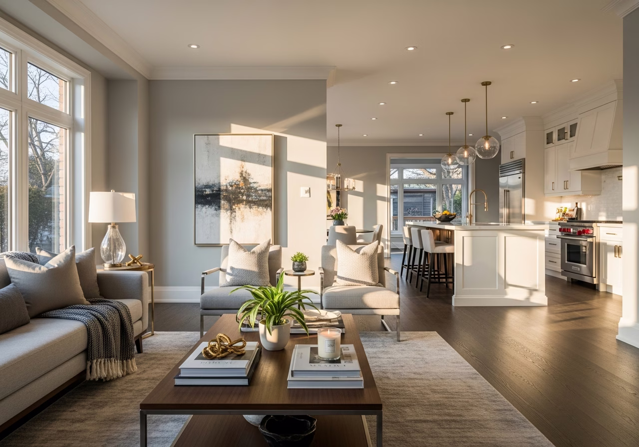 Fire Damage Restoration โ finished result in a Toronto or GTA home by RenoHouse