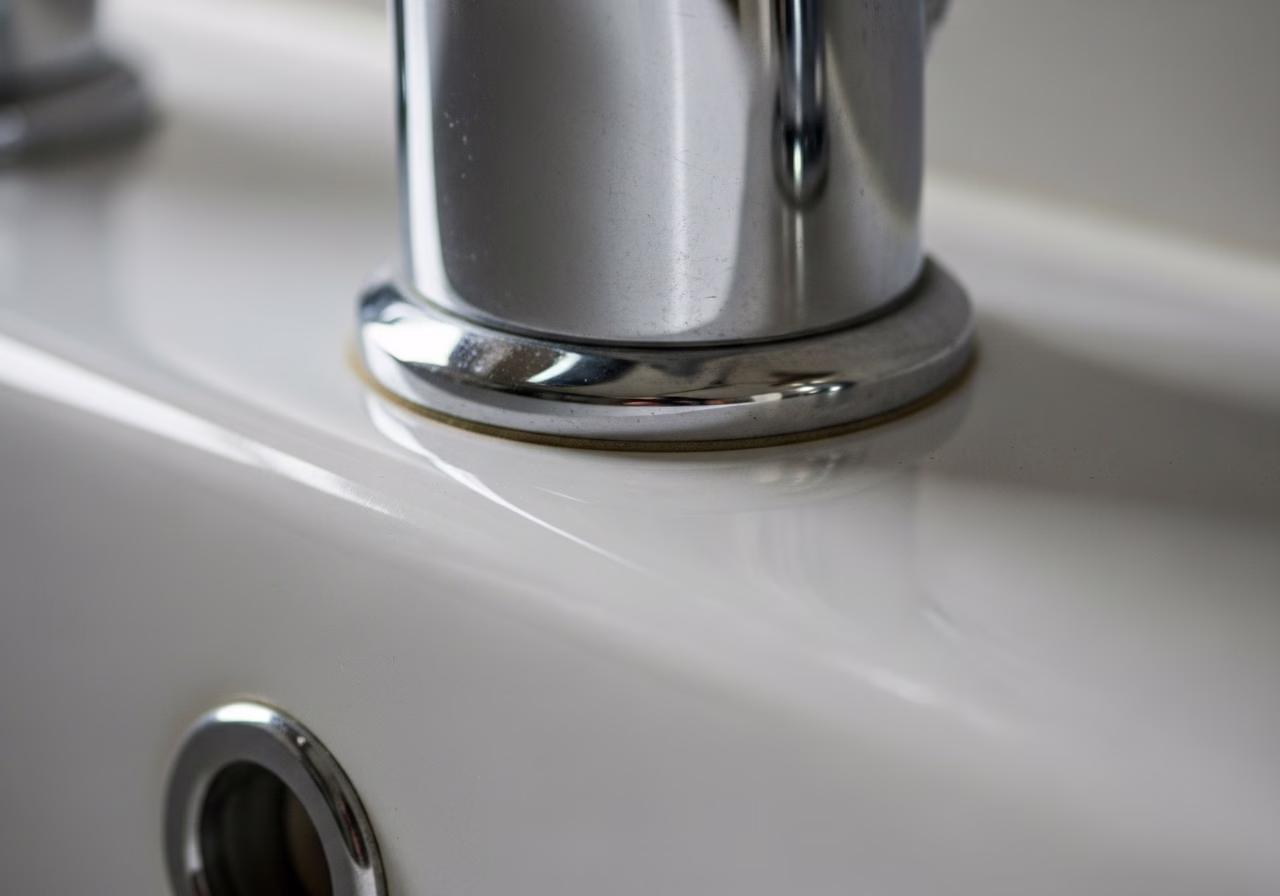 Flood Prevention — close-up of professional workmanship in a Toronto-area home