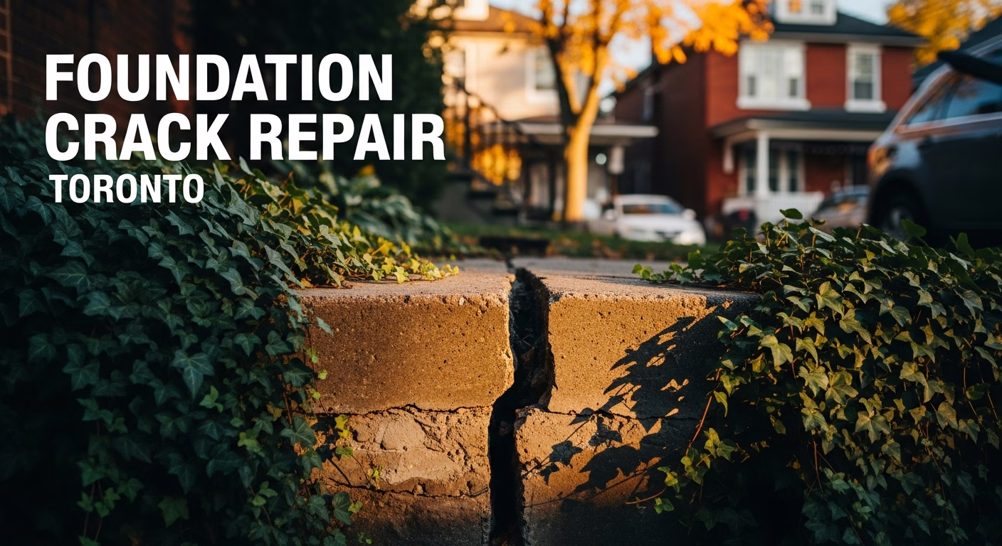 Foundation Crack Repair Toronto