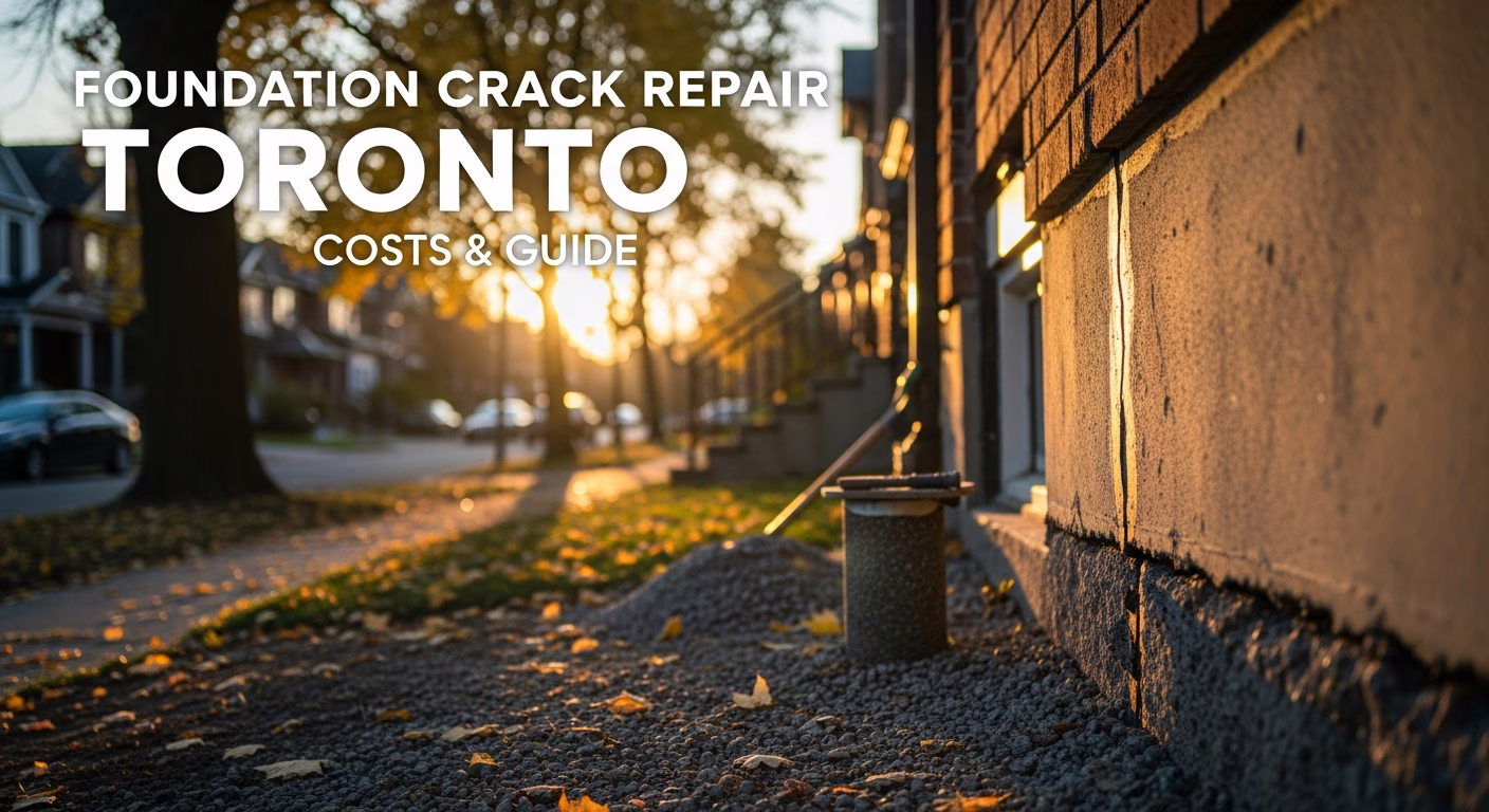 Foundation Crack Repair Toronto: Costs & Guide
