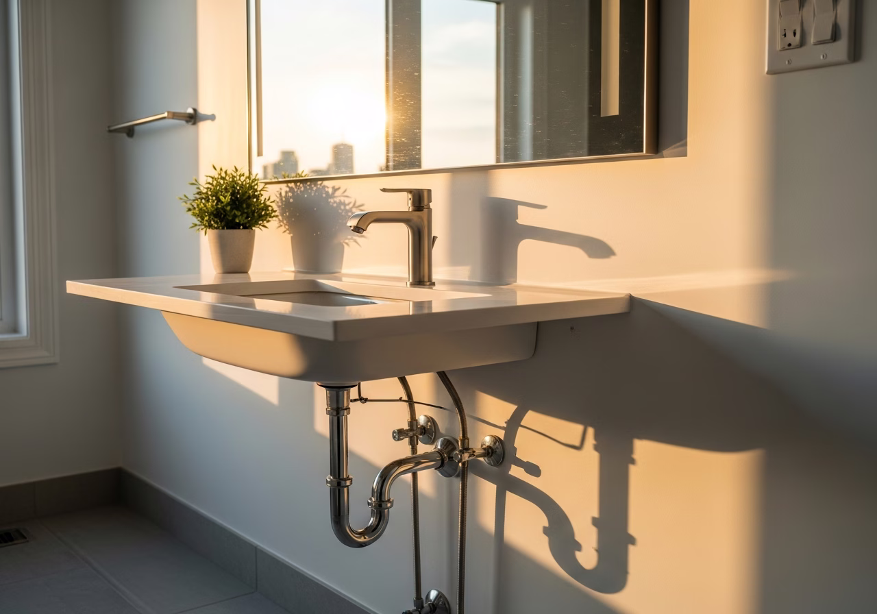 Galvanized Water Service Replacement — finished result in a Toronto or GTA home by RenoHouse