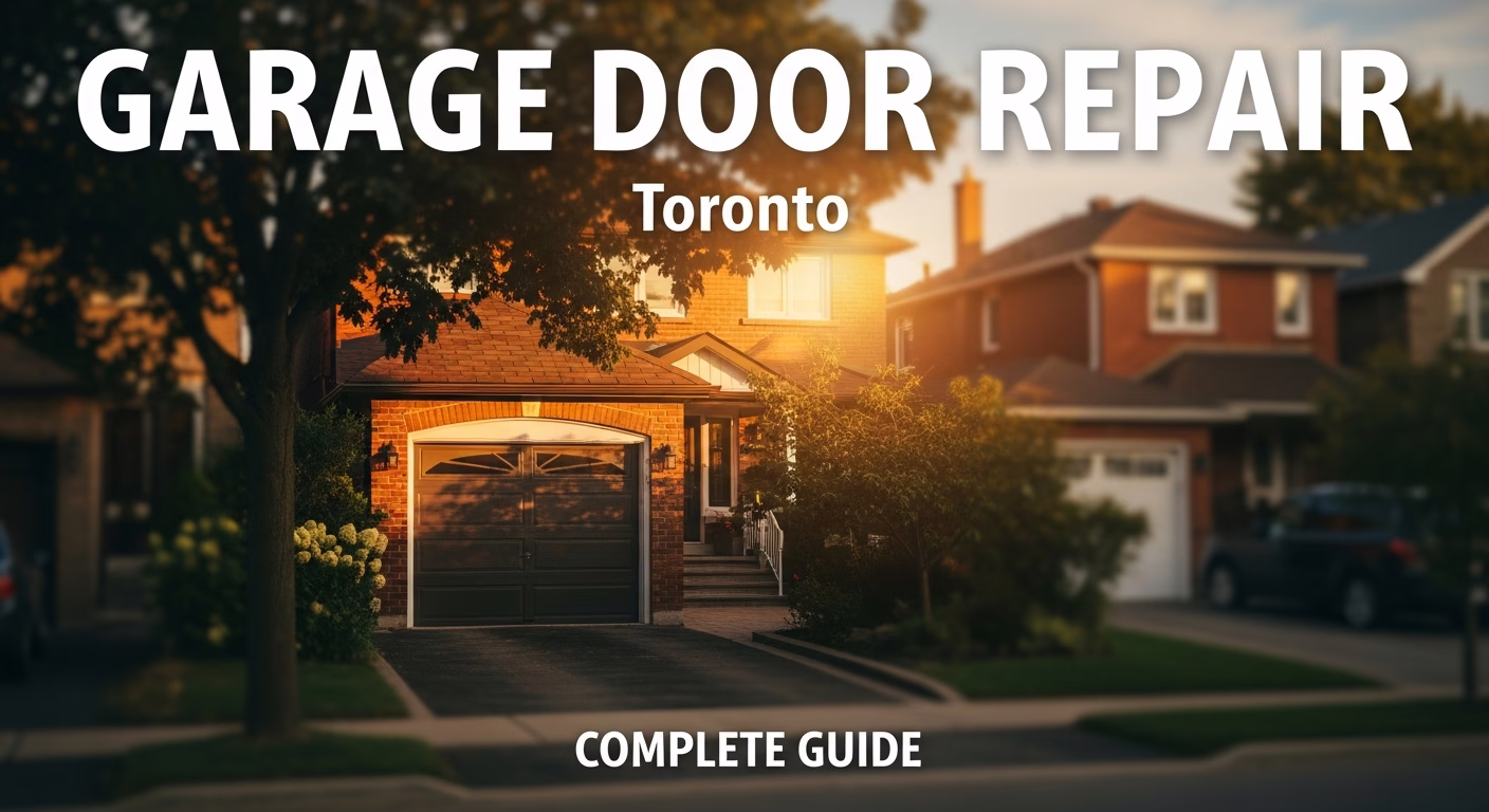 Garage Door Repair Toronto: Complete Guide