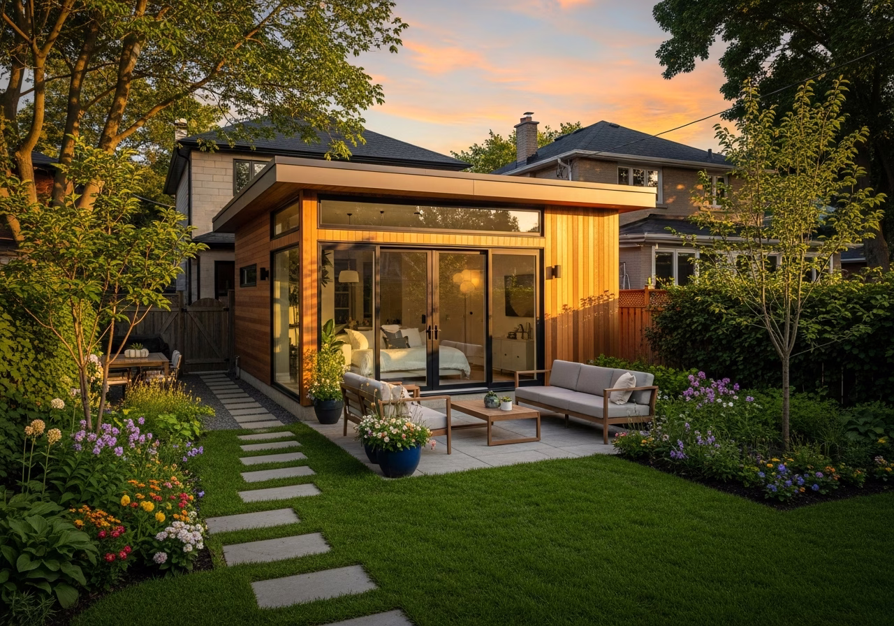 Garden Suite Foundation Options — finished result in a Toronto or GTA home by RenoHouse