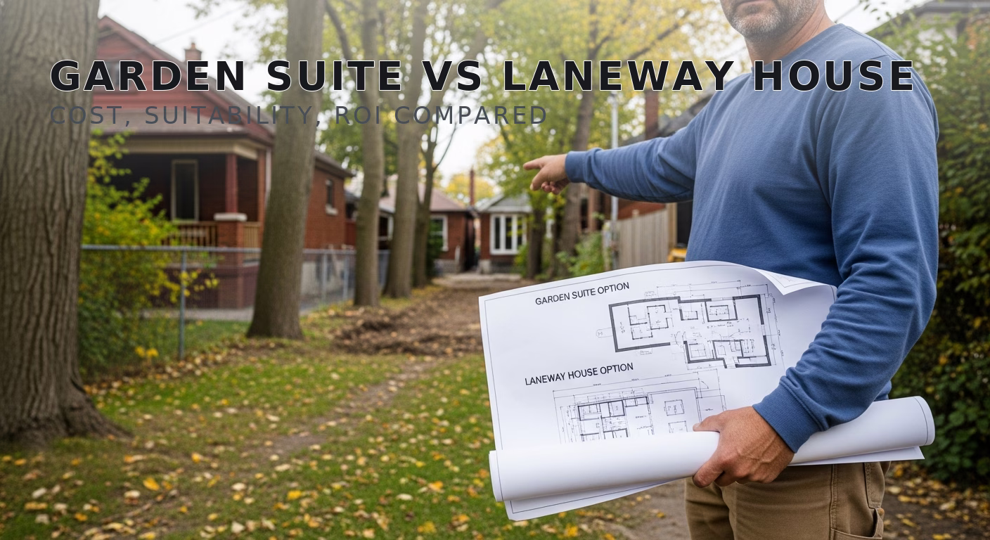 Garden Suite vs Laneway House Toronto: Side-by-Side Comparison