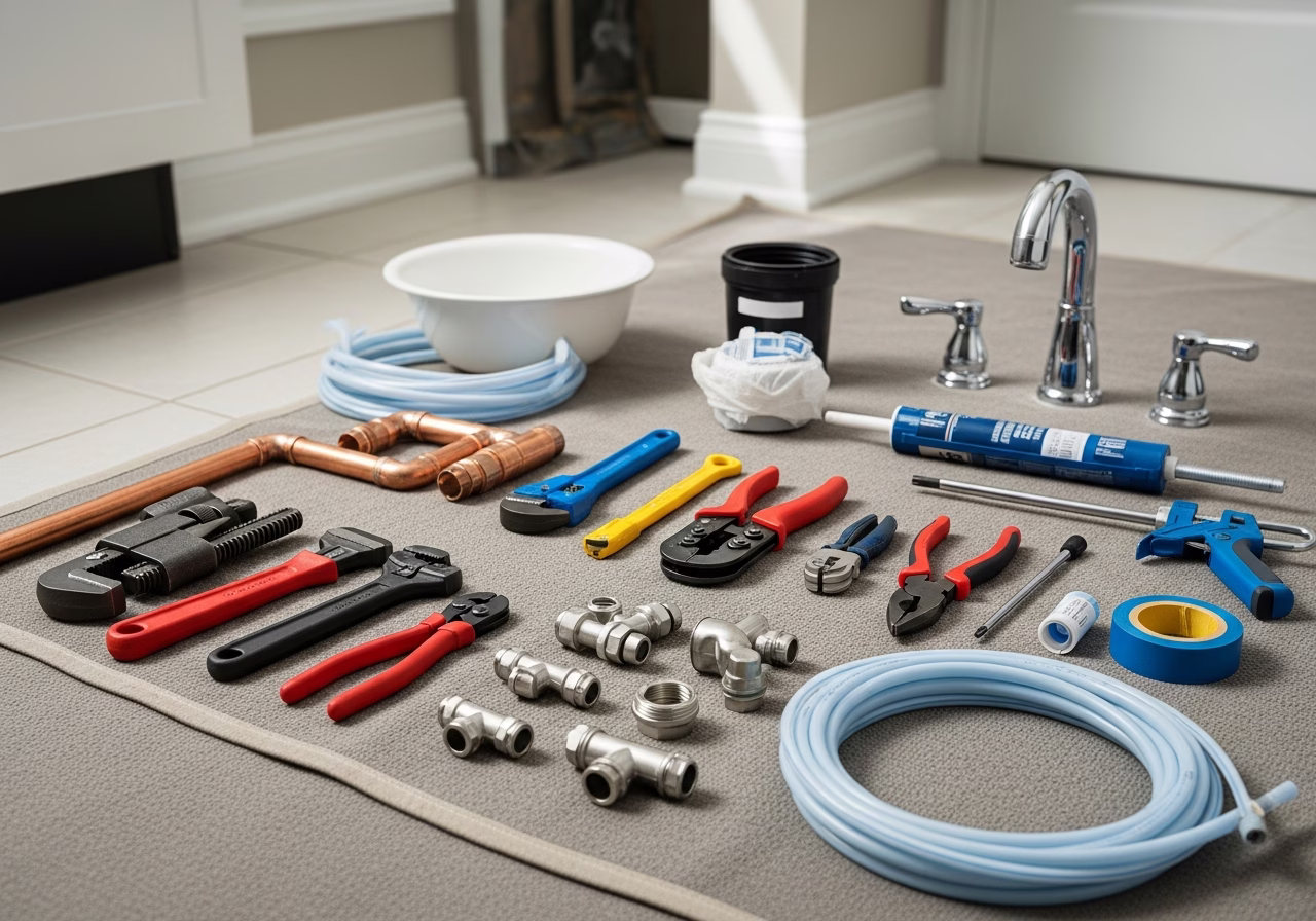 Gas Fireplace vs Fire Pit Outdoor โ tools and materials staged in a Greater Toronto Area home
