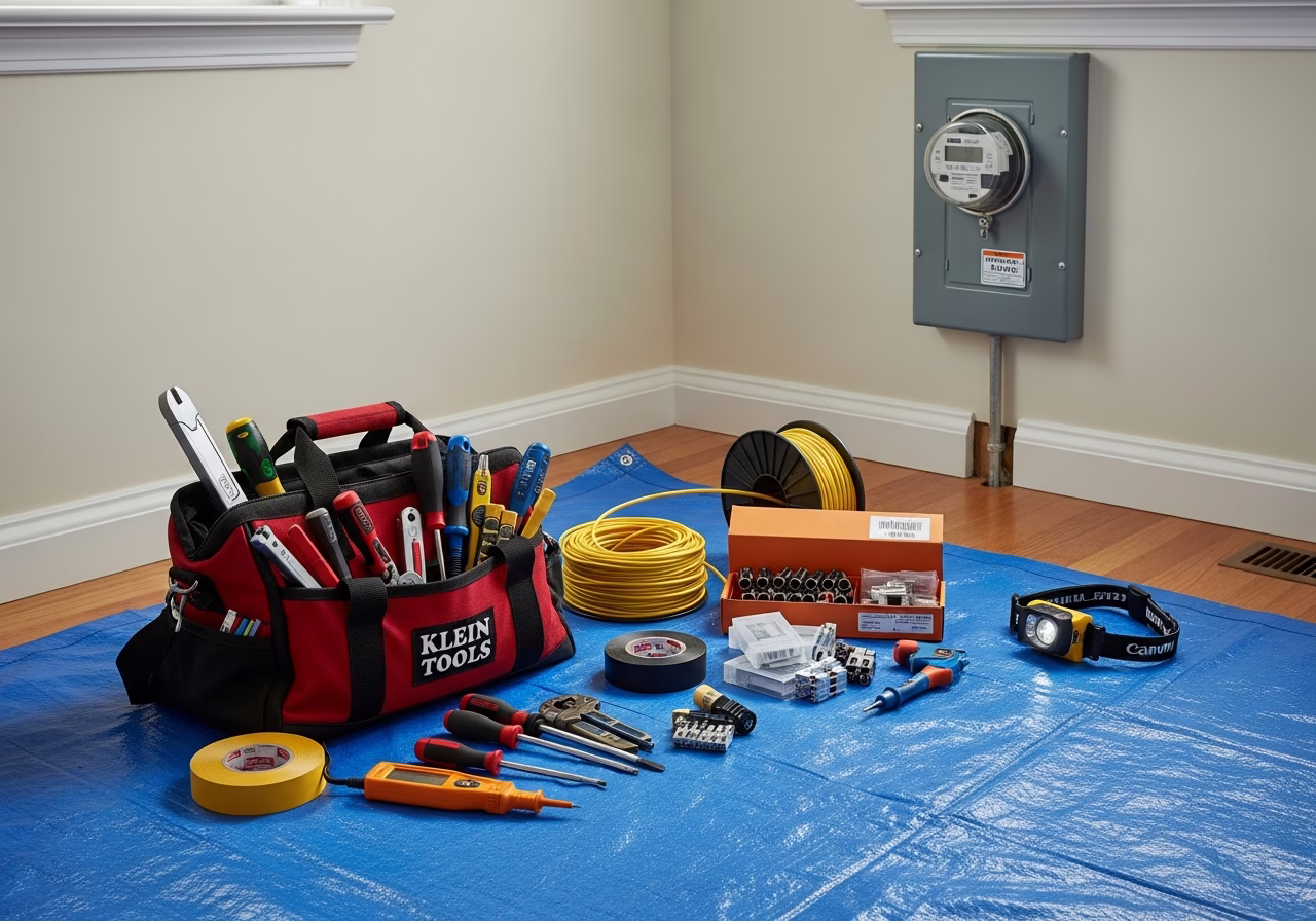 Generator Noise and Toronto Bylaw Compliance โ tools and materials staged in a Greater Toronto Area home