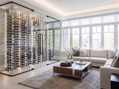 Glass-Enclosed Wine Cellar in a Toronto Living Room (2026 Guide)