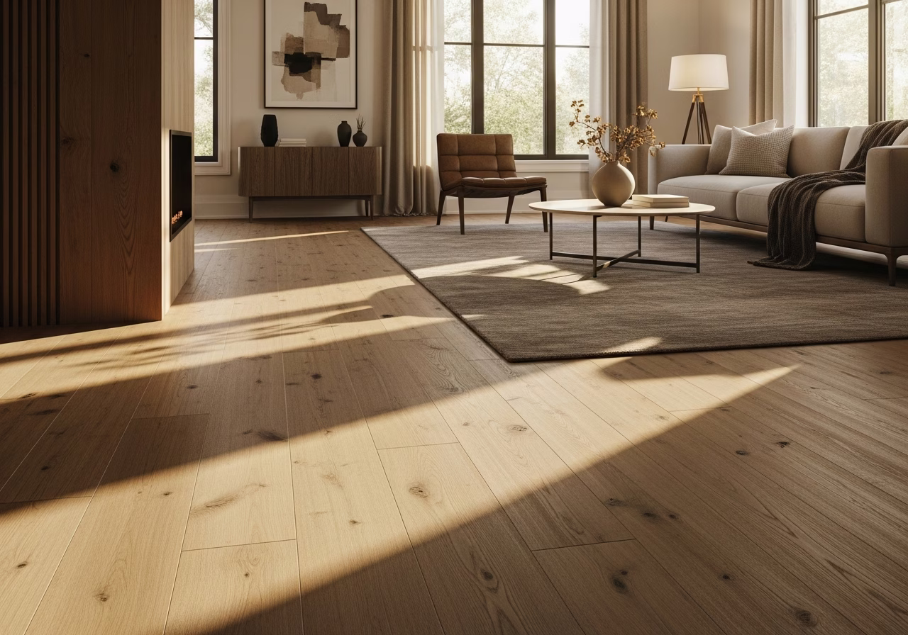 Hardwood Floor Refinishing — finished result in a Toronto or GTA home by RenoHouse