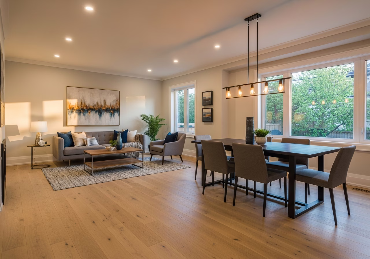 Choosing the Right Hardwood Flooring β finished result in a Toronto or GTA home by RenoHouse
