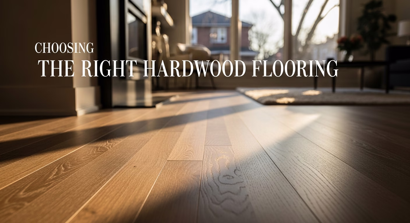 Choosing the Right Hardwood Flooring