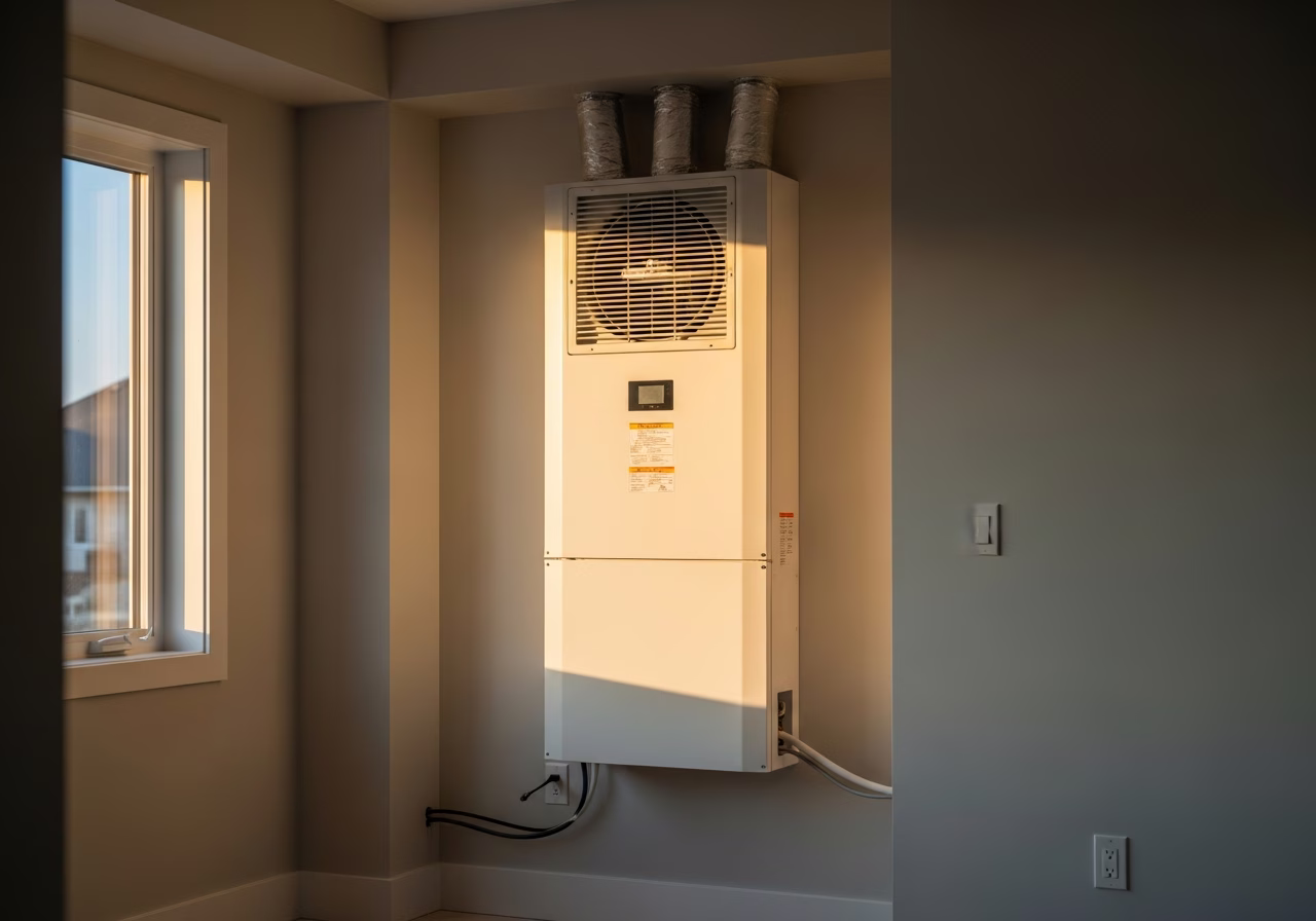 Heat Pump Condo Installation โ finished result in a Toronto or GTA home by RenoHouse