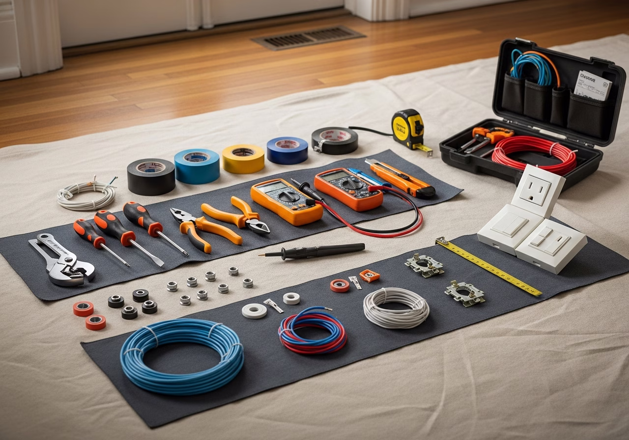 Home Battery ROI โ tools and materials staged in a Greater Toronto Area home