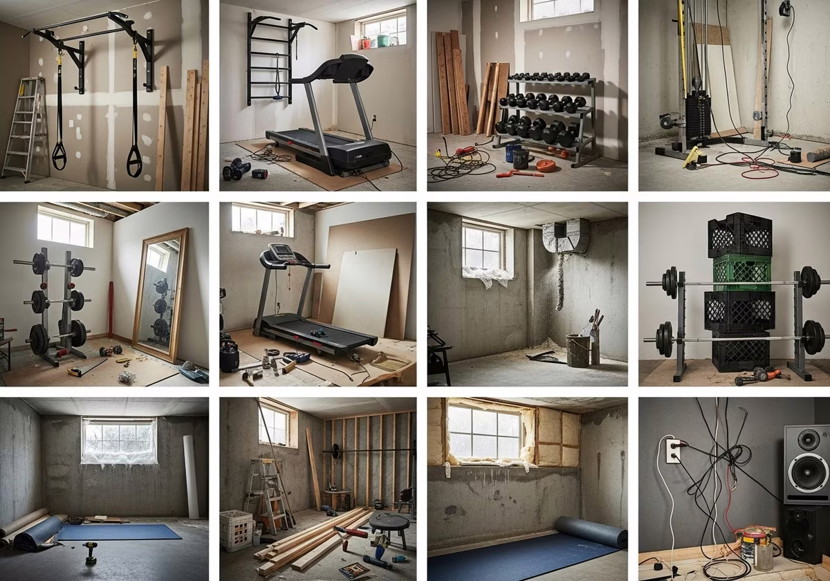 Home Gym Mistakes β tools and materials staged in a Greater Toronto Area home