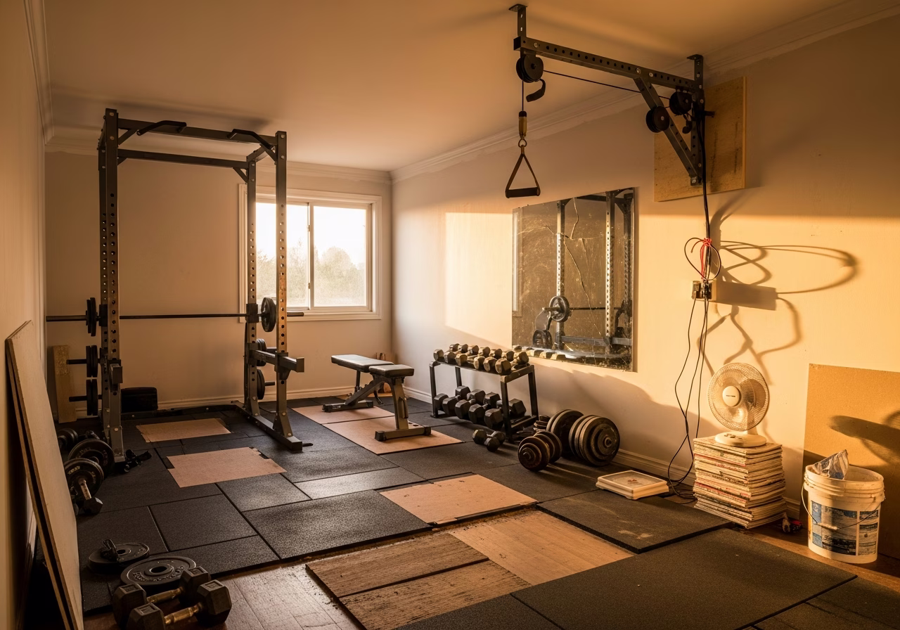 Home Gym Mistakes β finished result in a Toronto or GTA home by RenoHouse